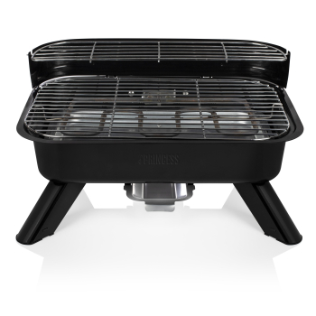 Barbacoa Grill Híbrida Princess 112252, 2000W - Negro