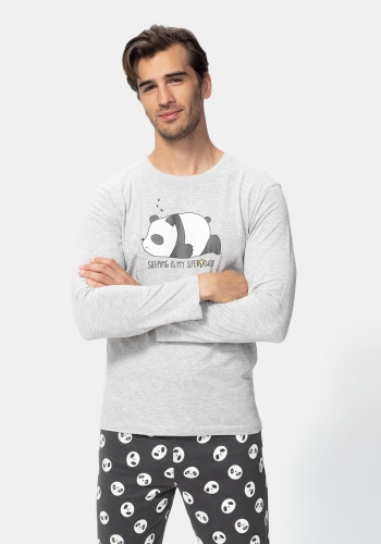 Pijama dos piezas manga larga para Hombre TEX