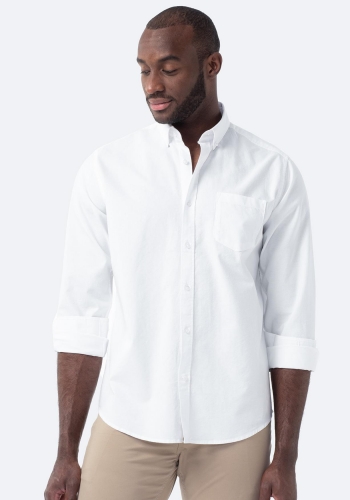 Camisa de algodón Oxford de Hombre TEX