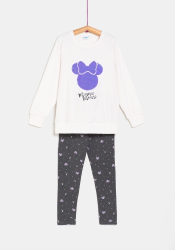 Pijama dos piezas para Niña Minnie de DISNEY