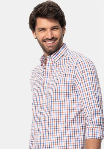 Camisa fácil planchado manga larga de Hombre TEX