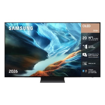 Smart TV OLED 65″ (165,1 cm) Samsung TQ65S93HAE con IA, 4K UHD, 165 Hz, NQ4 AI Gen3 Processor, Dolby Atmos; OTS, Q-Symphony