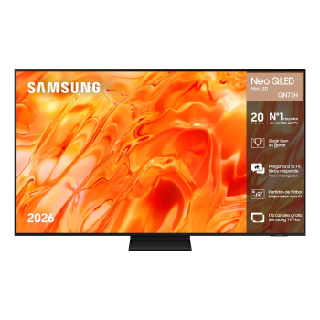 Smart TV Neo QLED 65’’ (165,1 cm) Samsung TQ65QN73HAU con IA, 4K Mini LED, 60Hz, NQ4 AI Processor, OTS Lite, Q-Symphony