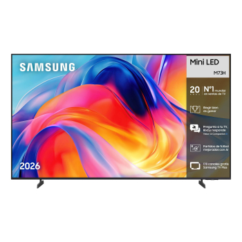 TV Mini LED 75″ – Samsung TU75M73HAUXXC, UHD 4K, Processor Smart TV, Full AI, Negro