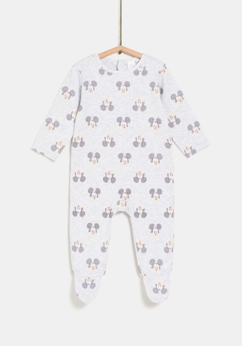 Pijama pelele de manga larga para recién nacido Bebé Mickey Mouse de DISNEY