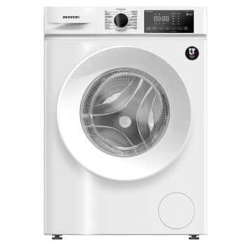 Lavadora INFINITON WM-F124AWX, 12 kg, Carga Frontal, 1400rpm, Clase A - Blanco