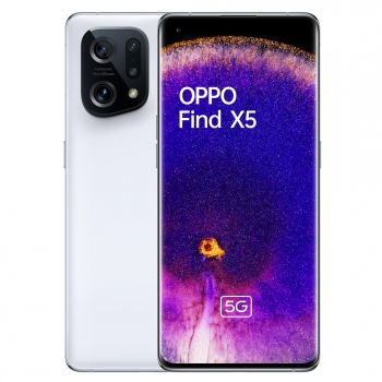 Móvil Oppo Find X5 5G 8GB de RAM + 256GB - Blanco