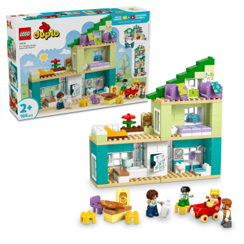 Lego Duplo Town 10470 Casa Familiar Moderna “3 En 1” Con Figuras - Imagen 5