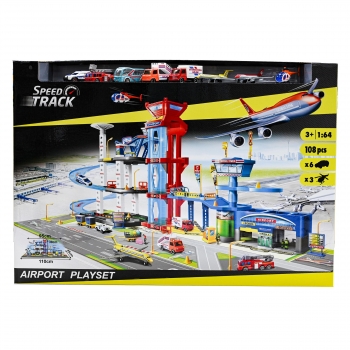 Speed Track - Playset Aeropuerto +3 años