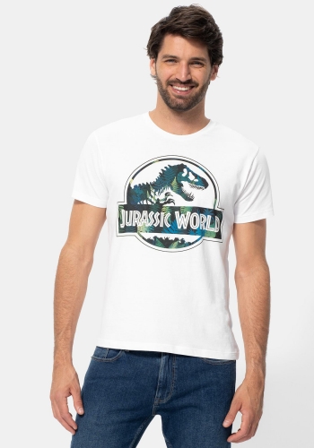 Camiseta manga corta para Hombre Jurassic World de UNIVERSAL PICTURES