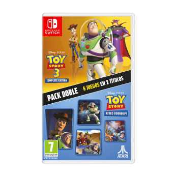 Pack Toy Story 3 Complete Edition con Toy Story Retro Roundup pata Switch