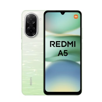 Móvil – Xiaomi Redmi A5, Verde, 128GB, 4GB RAM, 6.88″ HD+, Octa Core , Unisoc Tiger T7250, 5200 mAh