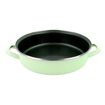 Tartera Magefesa, Antiadherente Cerámico, de Acero Vitrificado, Apto Inducción, 26 cm