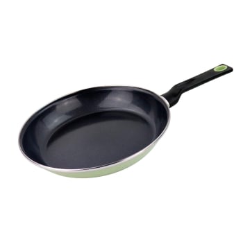 Sartén Magefesa, Antiadherente Cerámico, de Acero Vitrificado, Apto Inducción, 24 cm