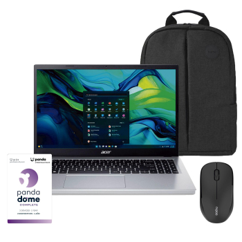 Ordenador Portátil Acer Aspire Go 15 AG15-42P-R6J3, Ryzen 5 5625U, 12GB, 512GB SSD, FHD, 15,6» – 39,62 cm, W11 con Mochila, Ratón y Antivirus
