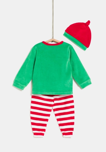 Pijama dos piezas navideño para Bebé Unisex TEX