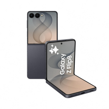 Móvil – Samsung Galaxy Z Flip8, Grafito, 256 GB, 12 GB RAM, 6.9″ Dynamic AMOLED 2X , Exynos 2600, 4300 mAh, Android 17