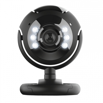 Webcam USB con Micrófono Incorporado y luces LED Trust Spotlight Pro 