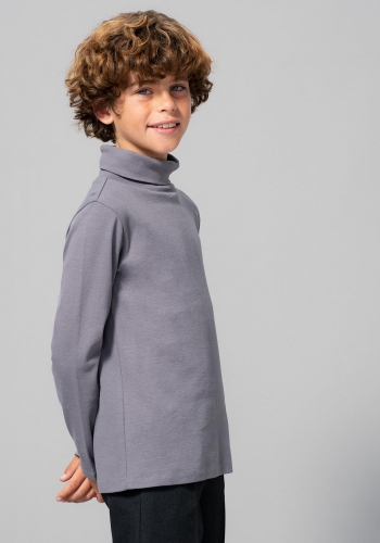 Camiseta con cuello alto para Niño TEX