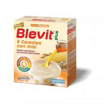 Papilla Infantil Blevit Plus 8 Cereales con Miel 1 Kg