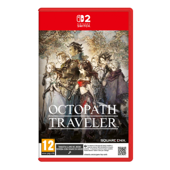 Carátula de Octopath Traveller para Switch 2 (edición PAL España)