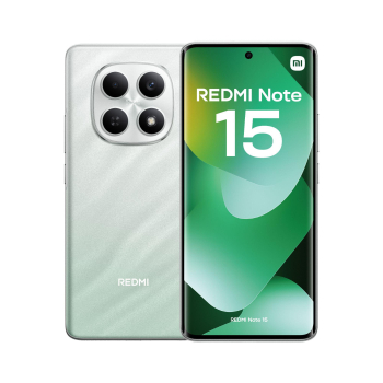 Móvil – Xiaomi Redmi Note 15, Verde bosque, 256 GB, 8 GB RAM, 6.77″ AMOLED FHD+, MediaTek Helio G100-Ultra, 6000 mAh
