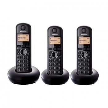 Teléfono DECT Inalámbrico Panasonic KXTGB213SPB  - Negro