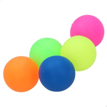 Set 5 Pelotas de Tenis de Playa en Red