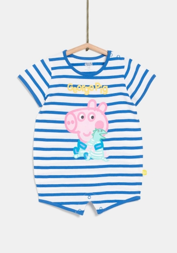 Pijama pelele manga corta Unisex PEPPA PIG