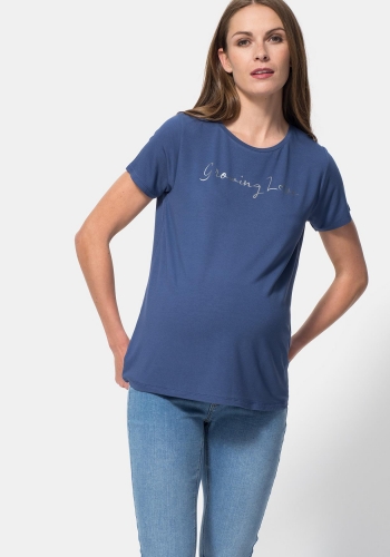 Camiseta estampada premamá para Mujer