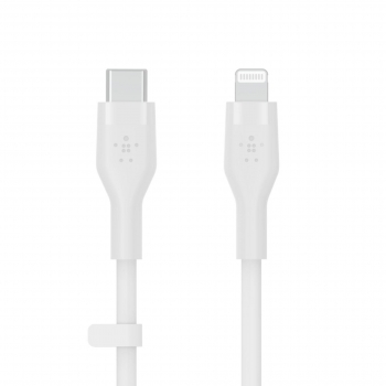 Cable USB-C con conector Lightning Belkin Boost Charge - Blanco