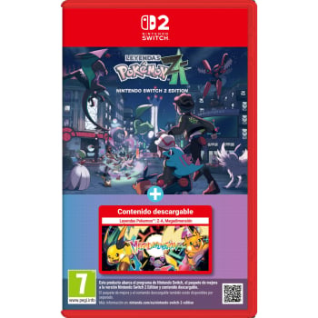 Carátula de Pokemon Z-A y Megadimension para Switch 2 (edición PAL España)