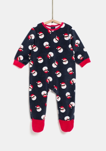 Pijama pelele manga larga navideño para Bebé Unisex TEX