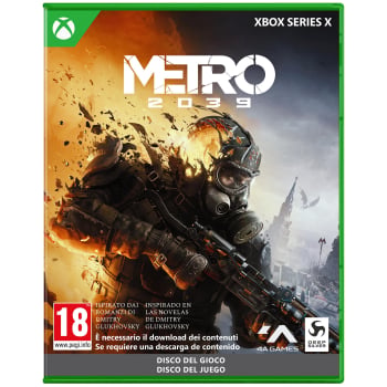 Carátula de Metro 2039 para Xbox Series X (edición PAL España)