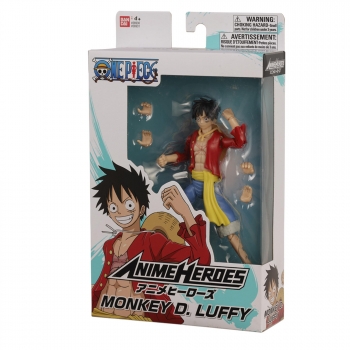 Anime Heroes One Piece Luffy + 4 años