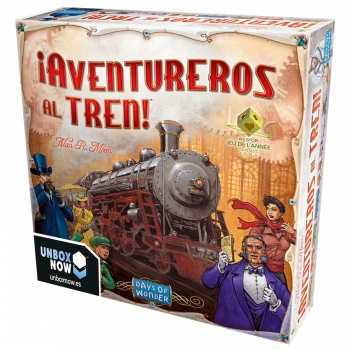 Asmodee Juegos - Aventureros al Tren +8 Años