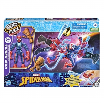 Spiderman - Bend And Flex Pack Misión Espacio + 4 años