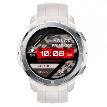 Smartwatch Honor GS Pro, AmoLED, GPS, 4 Gb, Bluetooth 5.0, Blanco