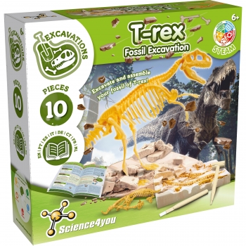 Science4you Excavaciones Fósiles T-Rex +6 años