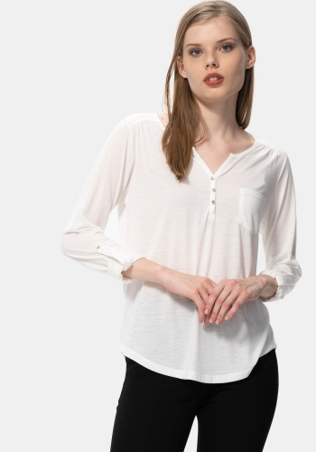 Camiseta manga larga para Mujer TEX