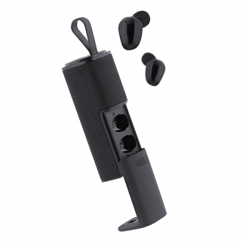 Altavoz Bluetooth con Auriculares in-ear y Power Bank T'nb HP3IN1TWS - Negro