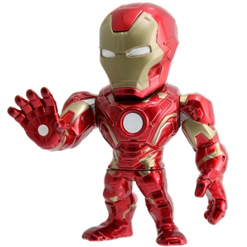 Marvel - Figura Iron man Metal 10 cm + 8 años