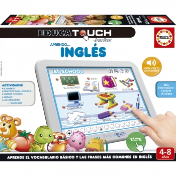 Educa Touch Junior Aprendo Inglés, Juego de Mea  +4 Años