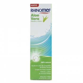 Spray para el cuidado de fosas nasales Rhinomer Aloe Vera 100 ml.