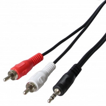 Cable Adaptador Poss PSAUD16 - Negro