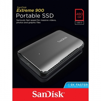 Disco Duro Externo SanDisk Extreme 480GB