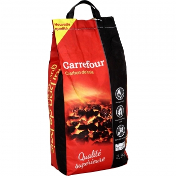 Carbón Vegetal Carrefour 2,5 Kg
