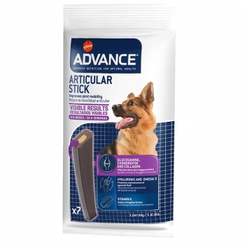 Snack para perros adultos Advance articular stick 155 g.