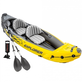 Kayak Explorer K2 con Remos de Aluminio y Bomba