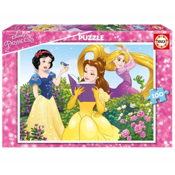 Educa Borras -  Puzzle de Princesas de disney 100 piezas